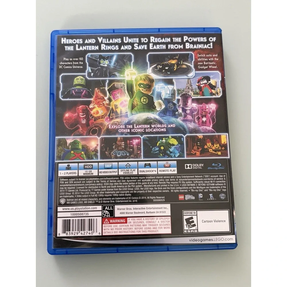 Lego Batman 3:Beyond Gotham Sony PlayStation 4 CIB Video Game Complete